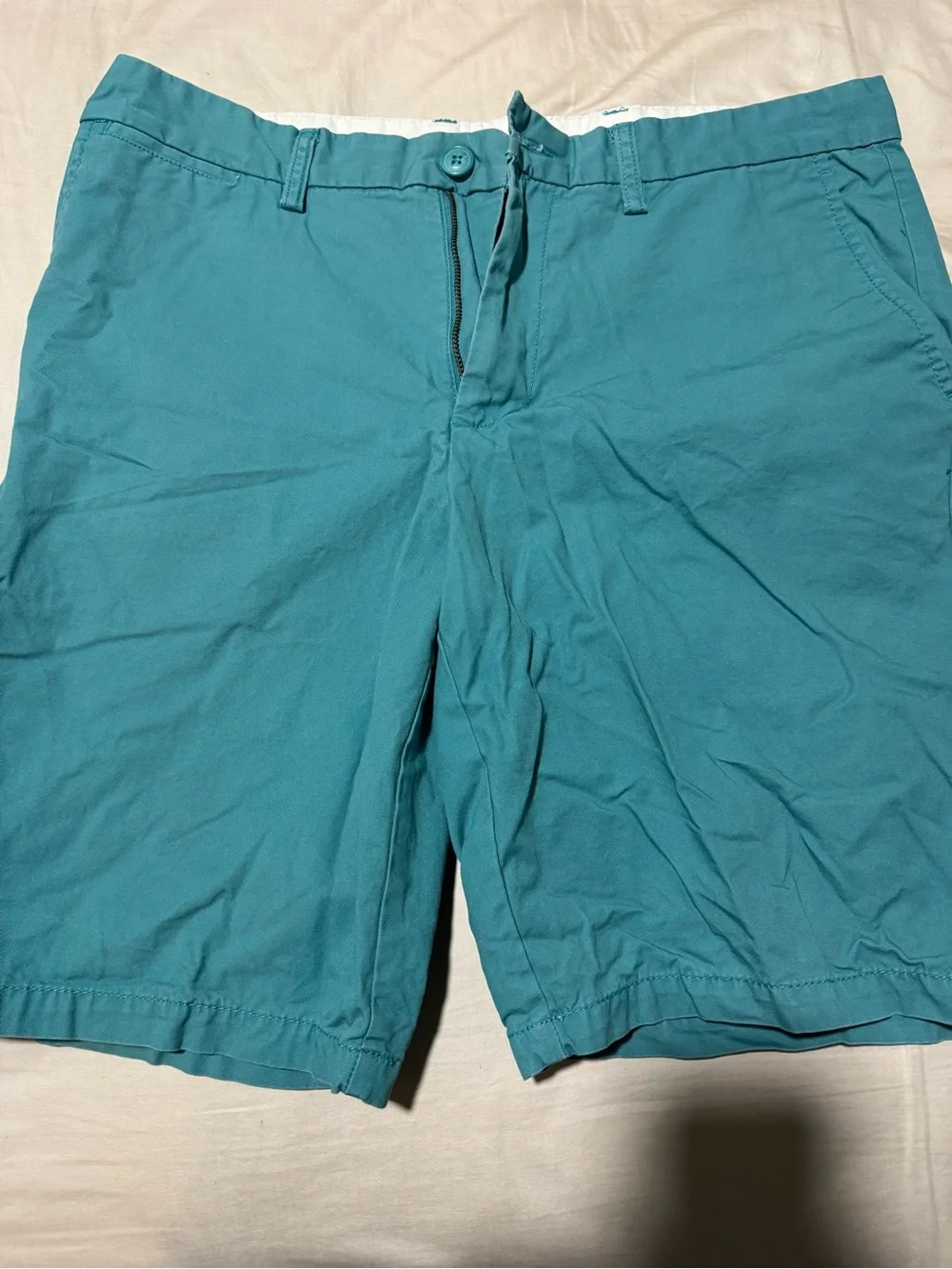 Old Navy Teal Flat Front Men's Shorts